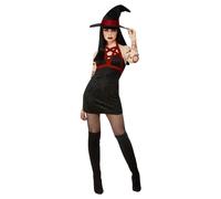 Fever Womens/Ladies Satanic Witch Costume / N/A N/A SM1198