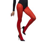 Smiffy's Opaque Tights – Fever Fancy Dress Hosiery – Red