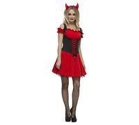 Fever Women's Wicked Devil Costume Set in Red | Size: Medium fever Red M