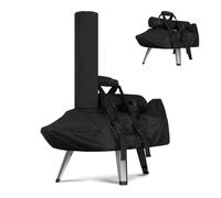 FEVERCOVER Carry Cover for Ooni Karu 12, Heavy Duty Waterproof Pizza Oven Cover with Separate Chimney Bag for Pizza Maker