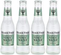 Fevertree Elderflower Tonic Water (200ml) Glass Bottle x 4 Bottles