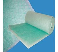 FEVERWORK 10pcs 50 * 50 * 5cm Paint Spray Booth Exhaust Filter Roll Glass Fiber Mat