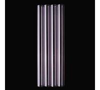 FEVERWORK 4pcs Glass Tubing Borosilicate Pyrex Tubes Blowing Tube Test Tube 12mm x 2mm x 15cm