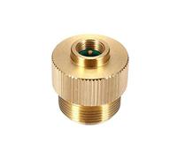 FEVERWORK Gas Converter Canister Camping Outdoor MAPP Gas Adapter to Propane Tank - 2#