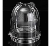 FEVERWORK Tall/Short Plastic Cup Mug Clear Replacement Accessories For 250W Magic Bullet Juicer - #2