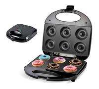 FEVKFTXF Doughnut Maker, Mini Baking Machine, Black