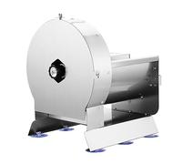 FEVKFTXF Fruit and vegetable slicer, commercial manual electric potato automatic slicer, fruit and vegetable lemon potato chip slicer, stainless steel food slicer,B