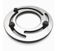 FEVKFTXF Repair Claw Device CNC Lathe Hydraulic Three Claw Chuck 4-15 inch High Precision Soft Claw Forming Ring,4in