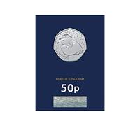 Fev's The Snowman (Coin 3) 50p Coin - Blue Card for Christmas 2020