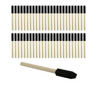 Fewanland 1/2" Foam Brush 50pcs with High Density Foam, mini Foam Brush for Small Project