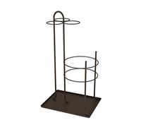 FEWDSCA Umbrella Umbrella Stand Metal Umbrella Stand Umbrella Racks Stored 6 Umbrellasework Umbrella Canes Walkisticks Umbrellas Umbrella Rack/Brown/33 * 25 * 60Cm