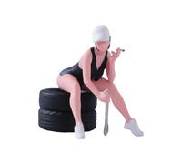 FewNvWa 1/64 Female Miniature Figure DIY Projects Tiny