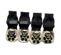 FewNvWa 2 Pairs Dog Grip Socks for Outdoor Use, Non-Slip Pet Socks for Various Dog Sizes, S