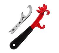 FewNvWa 2 Pieces Bucket Opener Tool Garage Metal Easy to Use Paint Bucket Lid Opener