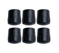 FewNvWa 6-piece Stand Foot Pads End Buffer Protectors Universal Accessories Anti-slip Function for Stage Rehearsal Room Instrument, for Tube Dia 25mm