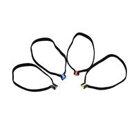 FewNvWa 6-piece Tippet Spool Tender with Sturdy Elastic Loop, Leader Rings, Fishing Accessories And Spool Holder, And Resilient for Fishing Equipment, 4 Piece, 8cm