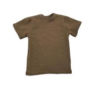 FewNvWa Action Shirt Outerwear for Male And Female Figures 1:6 Scale Model Short Sleeve for Dollhouse DIY Projects Collectibles, brown