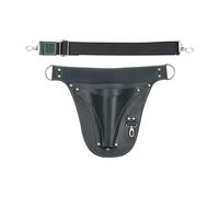FewNvWa Adjustable Waist Tool Organizer for Gardeners and Builders, Black
