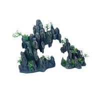 FewNvWa Aquarium Decor for Water Tank with Simple Setup for Home Aquascaping, 1 Set