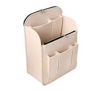 FewNvWa Backpack Organizer Insert Felt Bag Organizer Rucksack Shoulder Bag Felt Storage Insert Lightweight Construction with Zipper Pockets Suitable, Off White, L
