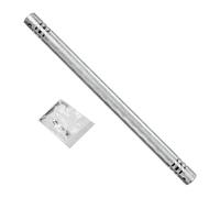 FewNvWa Barbell Bar Connector, Barbell Extension Bar, Easy Assembly, Suitable for Strength Training Exercises, 50cm