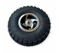 FewNvWa Beach Assembly DIY Vehicle Part Compact Wheel Rubber Nylon Steel Suitable for Hobby Upgrades Rough Terrain Riding, Tire With Keyed Hub 17MM Inner Diameter, 44MM Shaft Length, 5MM Keyway
