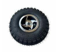 FewNvWa Beach Assembly DIY Vehicle Part Compact Wheel Rubber Nylon Steel Suitable for Hobby Upgrades Rough Terrain Riding, Tire With Keyed Hub 19MM Inner Diameter, 44MM Shaft Length, 5MM Keyway