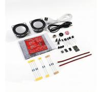 FewNvWa Bluetooth Audio Assembly DIY Speaker Kit With Two Speaker Drivers Circuit Board USB Power Cable And Audio Connection, Bluetooth Speaker Kit + Speakers Without Casing