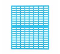 FewNvWa Cage Floor Grid Cage Mat Tray Grate Non Slip Surface Resists Chewing and Lets Waste Fall Through easy to clean rinse with water suitable for dog, Pink, 42 * 33 * 1cm A model small 2