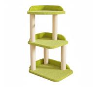 FewNvWa Cat Climbing Frame Multi-Layer Rest Area Scratcher Play Post Sisal Covered Perch Density Board Support Compact Size Suitable for Apartment Dwellers Bedroom Use 65cm