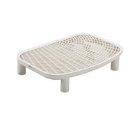 FewNvWa Cat Litter Box Step Trapping Mat Reusable Easy to Clean for Small Elderly Cats