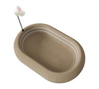 FewNvWa Cat Scratching Bed And Large Scratching Board A Comfortable Cat Bed And Scratching Pad Made of Sisal for Keeping Kittens Occupied And Caring F, Rod