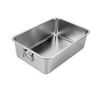 FewNvWa Cat Toilet with High Sides, Portable Litter Tray for Kittens, Pet Supplies, XXL