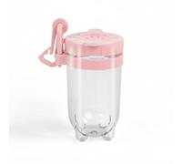 FewNvWa Children Container Exploration Cage With Clear Viewing Panel Ventilated Lid Lightweight Collecting Jar Suitable for Outdoor Adventure Educational Classroom, Pink