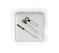 FewNvWa Clock Hand Replacement, Spare Parts, Hour and Minute Hands, Mechanical, Alloy Steel, Easy to Install, Suitable for, White