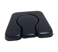 FewNvWa Commode Seat Cushion Universal Toilet Seat Cushion Sponge Padded Removable Waterproof Portable Soft Wearable Detachable Cushion Suitable for