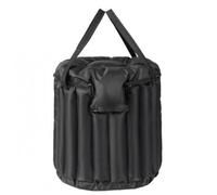 FewNvWa Cooker Insulation Cover Cylinder Shape Padded Cooker Carrier Bag with Zipper Opening Outer Pocket Cotton Nylon Insulated Design Suitable for Transportation, Black, 28