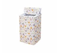 FewNvWa Cover Top Loading Dustproof Washer Guard Home Appliance Protector Polyester Suitable for Laundry Room Balcony Utility Corner , Happy Zoo , Top Opening Extra Large