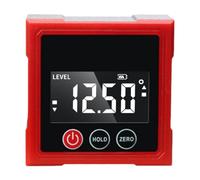 FewNvWa Digital Protractor Degree Meter Angle Measuring Device Spirit Level Made of PP and Waterproof for Long- Use As A Gift for, 1 Sided Magnetic