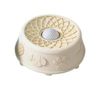 FewNvWa Dog Lick Ball - Accessories for Kibble And Liquid Food, Dog Lick Ball, Beige