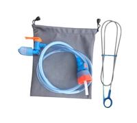 FewNvWa Drinking Tube, Universal System Hose, Backpack Water Bottle Adapter, Flexible Leak Connection Made of PVC, Drink Tube and Brush