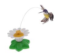 FewNvWa Electric Rotating Butterfly & Hummingbird Cat Toy Interactive Flying Pet Toy with 360° Motion, Hummingbird
