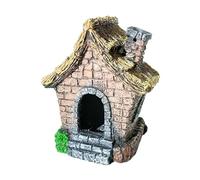 FewNvWa Fish House Aquarium Decoration Art Crafts Hide Cave for Bonsai Garden Yard