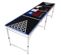 FewNvWa Game Activity Surface Folding Game Table With Aluminum Alloy Frame Hinged Legs Support Strips Portable Build suitable for tournament nights, edition (Enhanced edition)