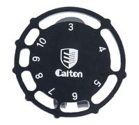 FewNvWa Golf Ball Marker, Golf Rangefinder, Putting Green Reader, Distance Aid, Precision Marker, Portable with Clip, Made of PP, for Men And Women, Golfer Gi, Round