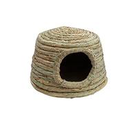 FewNvWa Grass House, Playhouse Hideaway Shelter Hut Toys for Squirrels, Medium