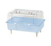 FewNvWa Hamster Habitat with Openable Top for Small Pets Including Mice And Rats, blue