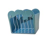 FewNvWa Hanging Hay Dispenser for Guinea Pigs, Food Storage Solution for Small Animals, Blue