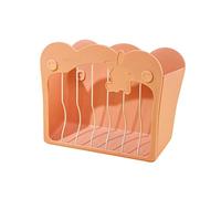 FewNvWa Hanging Hay Dispenser for Guinea Pigs, Food Storage Solution for Small Animals, Pink