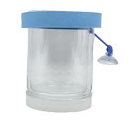 FewNvWa Hatching Container for Fish with Suction Cup And Clear Design for Betta And Guppy, large blue